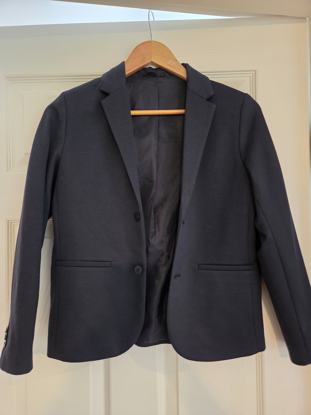 Zara Boys Navy Blazer Size 8–10 / 140